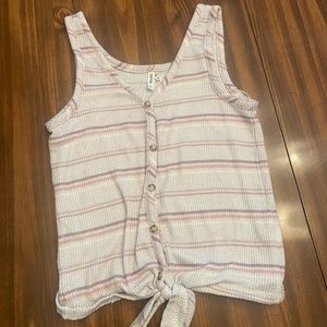 Striped tank top